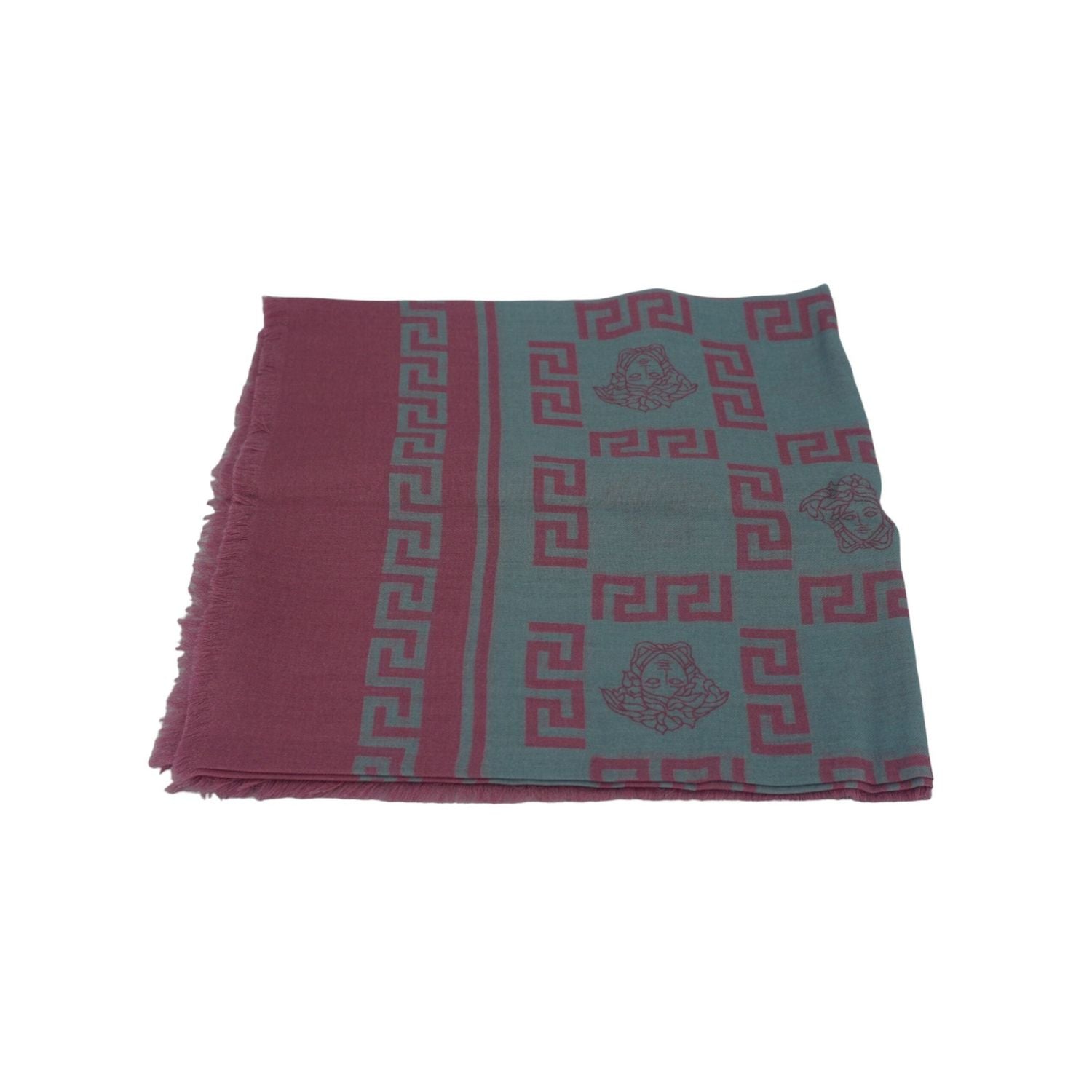 وشاح فيرساتشي باللون الوردي الفاتح من MD وCashmare Medusa