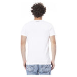 Trussardi Beachwear White Cotton T-Shirt MAN T-SHIRTS