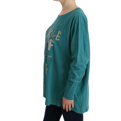 John Galliano Green Cotton Oversized Sweater 1728,67345645728,Clothing,Green,John Galliano,M,Material: 100% Cotton,New with tags,Sweaters - Clothing,Sweaters - Women - Clothing,Sweatshirts - Sweaters - Clothing,Women,Women - Clothing