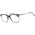 Hackett Brown Men Glasses Frame with square full-rim acetate frame, 53-18-140 size, demo lenses, and branded case included.
