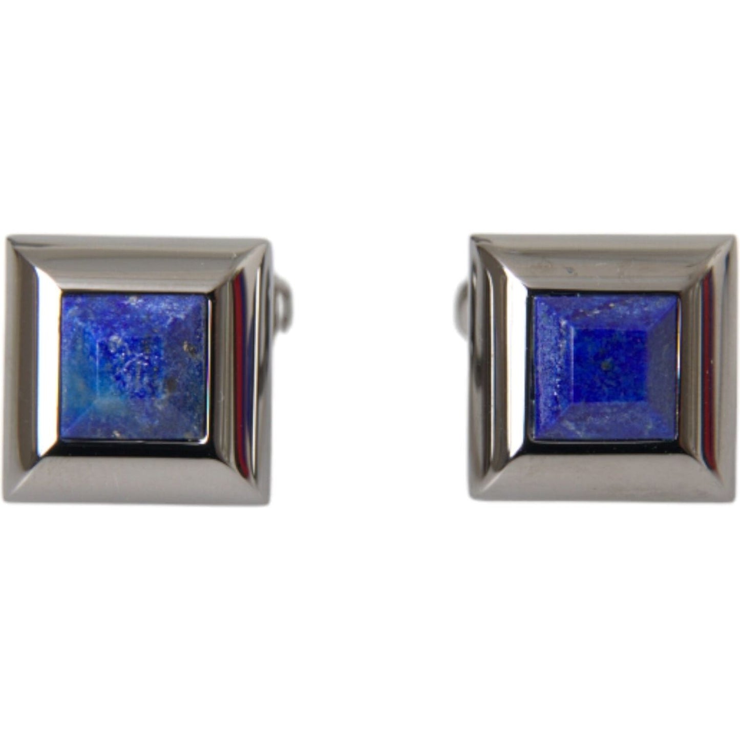 Dolce & Gabbana Silver Plated Brass Pin Crystal Cufflinks SMY10210