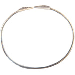 Nialaya Arrow Crystal 925 Silver Bangle Bracelet Women Bracelet
