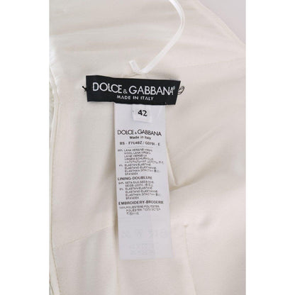 Dolce & Gabbana Multicolor Sequined Stretch Bustier Top 1728,4% Elastane,67345645728,Clothing,Dolce & Gabbana,IT42|M,Material: 96% Wool,Multicolor,New with tags,Sleeveless - T-Shirts - Clothing,T-Shirts - Clothing,Tops & T-Shirts - Women - Clothing,Women,