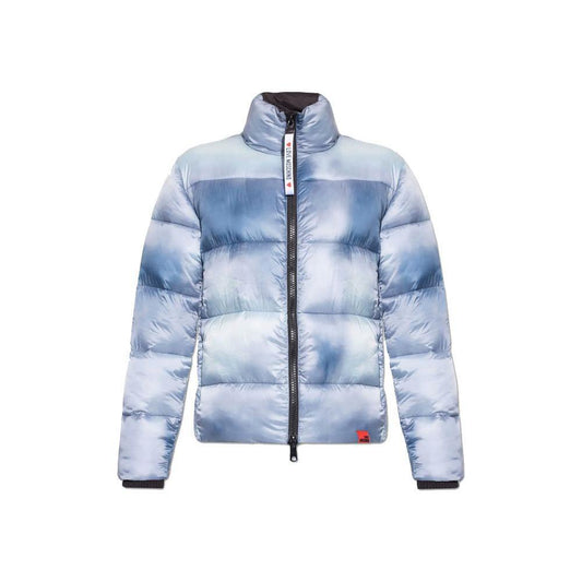Love Moschino Light Blue Polyester Women Jacket LO-10202-IT42|M