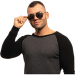 Guess Gray Men Sunglasses