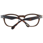 Lozza Brown Unisex Glasses Frame with full-rim design, plastic material, size 48-21-140, brown color, no spring hinge.