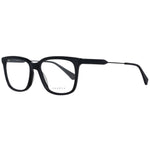 Sandro Black Men Glasses Frame, full-rim black square plastic, size 53-16-145 with demo lenses including branded case.