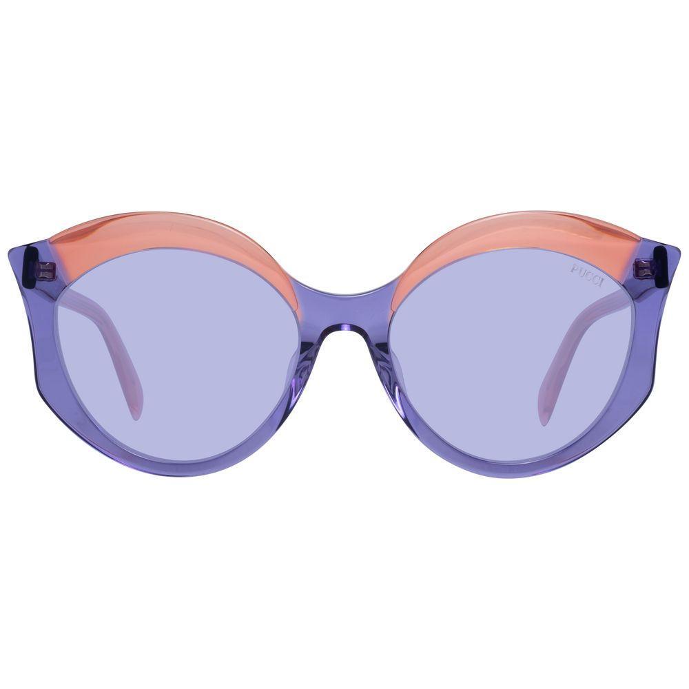 Emilio Pucci Purple Plastic Sunglasses