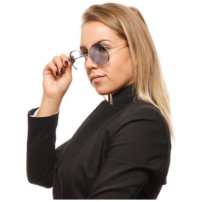 Swarovski Gold Metal Sunglasses