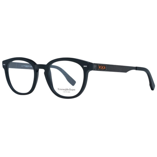 Ermenegildo Zegna Black Plastic Glasses (Frames)