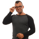 Ermenegildo Zegna Black Men Glasses Frame
