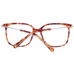 Scotch & Soda Orange Women Glasses Frame in acetate with full-rim square style, demo lenses, and branded case.