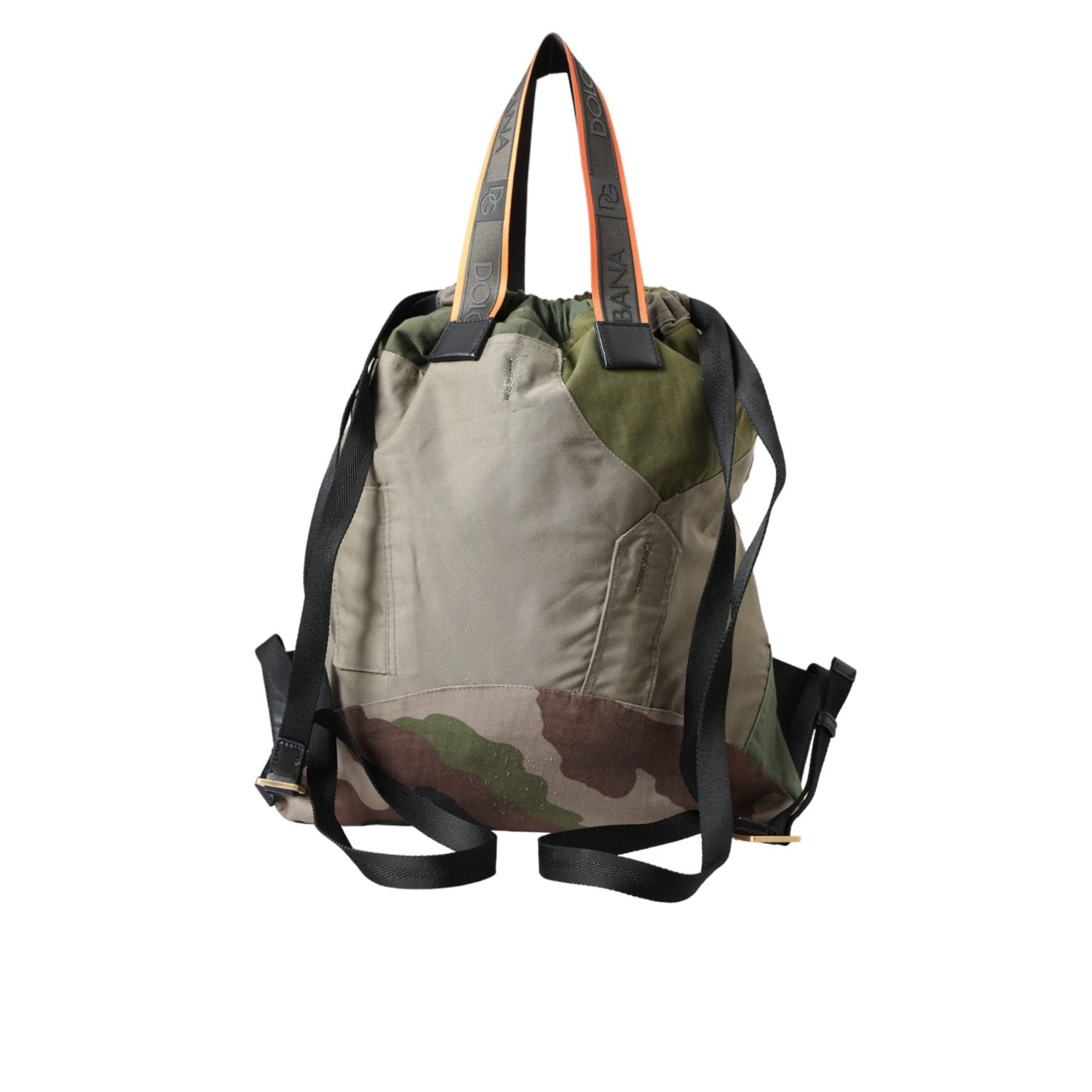 Front view with bag zipped and handles upright.