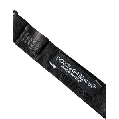 Dolce & Gabbana Multicolor Fantasy Silk Adjustable Neck Bow Tie
