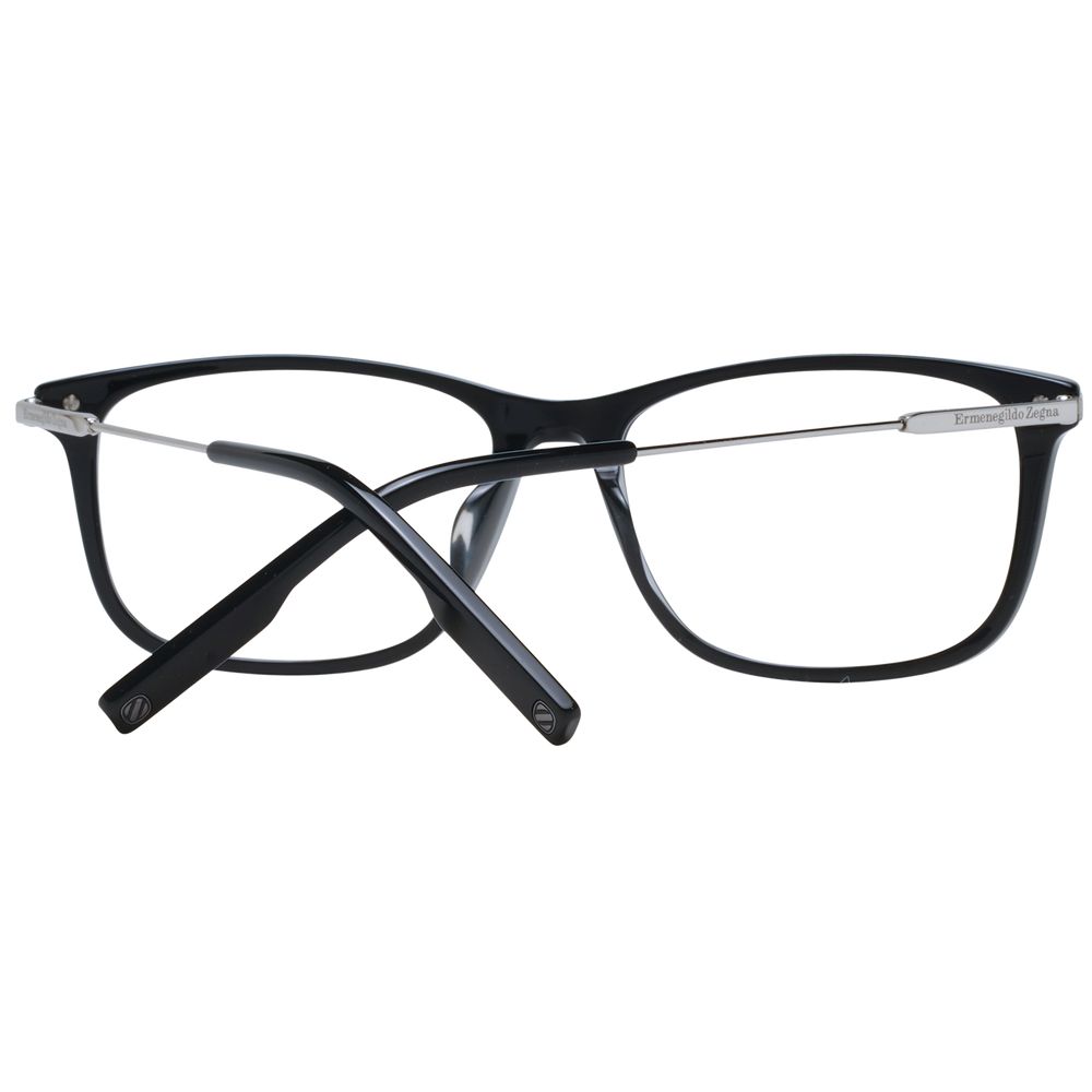 Ermenegildo Zegna Black Plastic Glasses (Frames)