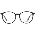 Max & Co Black Women Glasses Frame, full-rim plastic round style, with demo lenses, size 52-17-140 with a 135mm frame width.