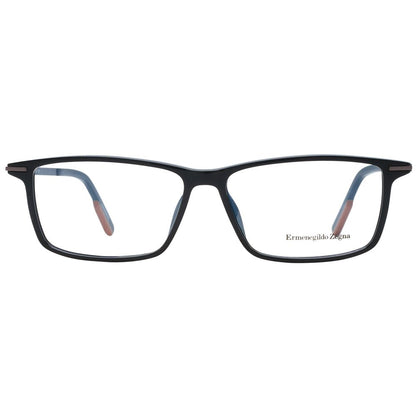 Ermenegildo Zegna Black Plastic Glasses (Frames)