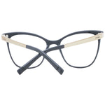 Sting Black Women Glasses Frame, full-rim black butterfly style with polarized plastic lenses, includes branded case, UVA&UVB protection.