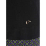 Yes Zee Black Viscose Sweater
