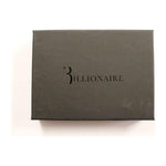 Billionaire Italian Couture Exquisite Black Leather Men's Wallet Wallet Billionaire Italian Couture Dim Gray