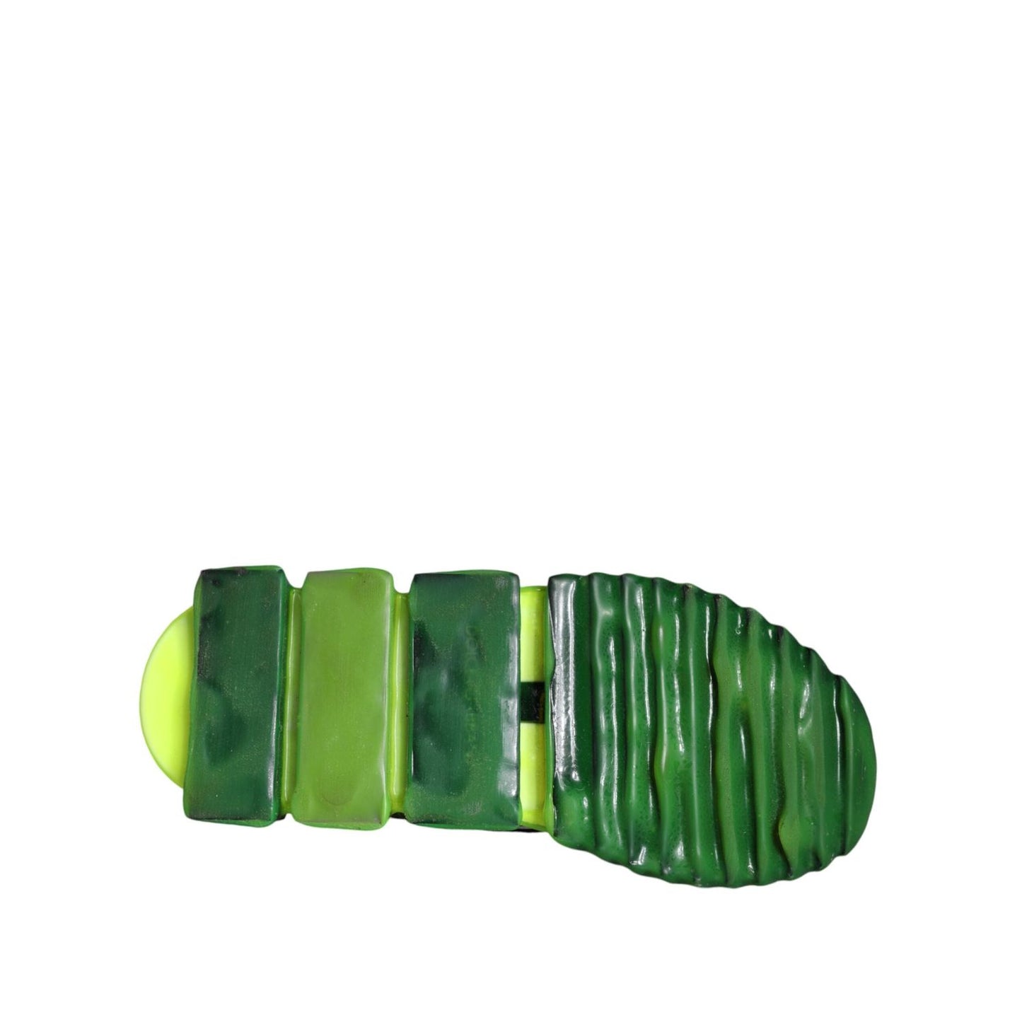 Dolce & Gabbana White Yellow Slip On Sorrento Sneakers Shoes