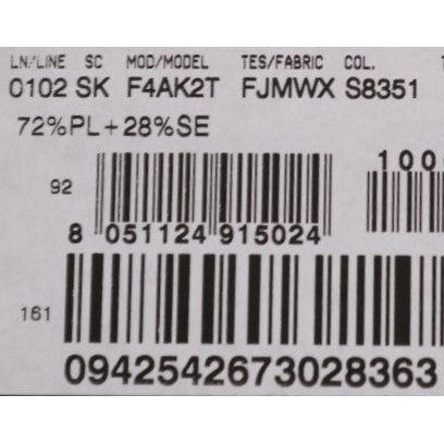 تنورة دولتشي آند غابانا الأنيقة ذات الخصر العالي والمزينة بنقشة الجاكار