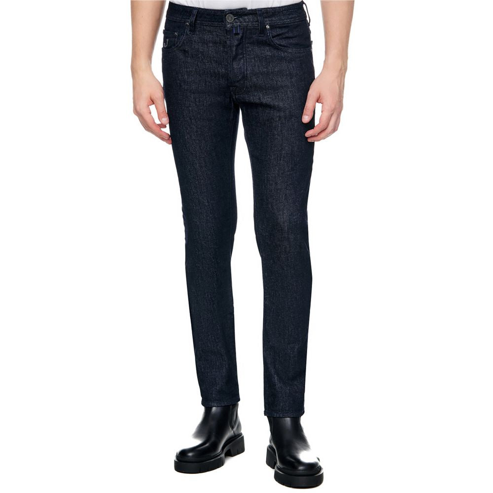 Jacob Cohen Blue Cotton Jeans Denim
