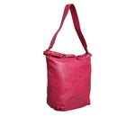 Patrizia Pepe Fuchsia Pink Leather Shoulder Purse Tote Bag BAG1553