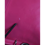 Patrizia Pepe Fuchsia Pink Leather Shoulder Purse Tote Bag BAG1553