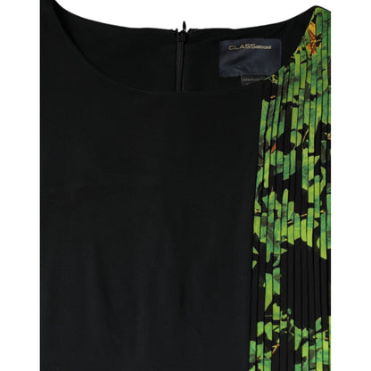 Roberto Cavalli Multicolor Floral Sheath Knee Length Dress