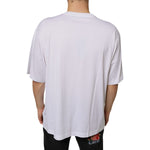 Dolce & Gabbana White Metal DG Logo Cotton Short Sleeves T-shirt TSH86637-58