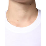 Dolce & Gabbana White Metal DG Logo Cotton Short Sleeves T-shirt TSH86637-58