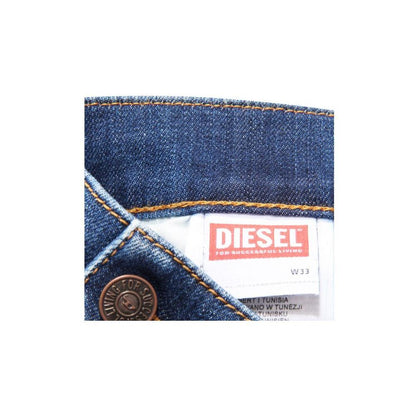 Diesel Blue Cotton Men Jeans