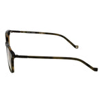 Side view of Hackett Brown Men Glasses Frame in full-rim plastic design, square style, with 140mm frame width and 145mm temples.