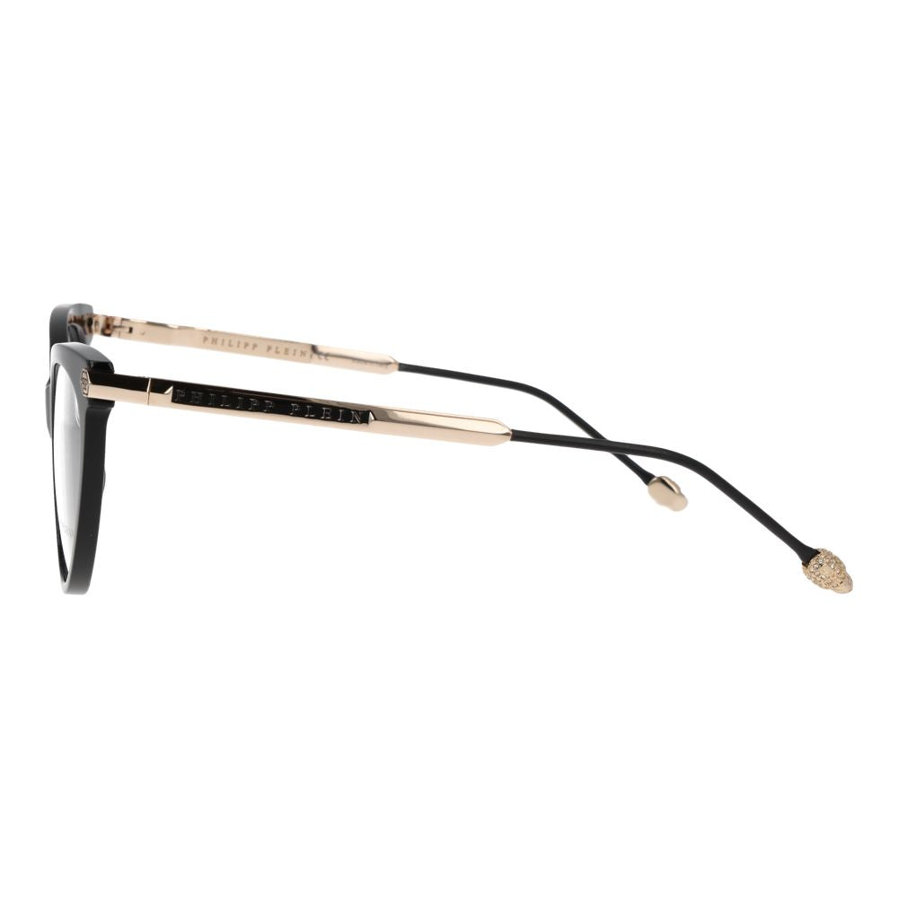 Philipp Plein Black Cellulose Acetate Glasses (Frames)
