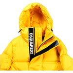 Dsquared² Yellow Nylon Men Jacket DS-14202-IT46 | S