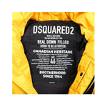 Dsquared² Yellow Nylon Men Jacket DS-14202-IT46 | S