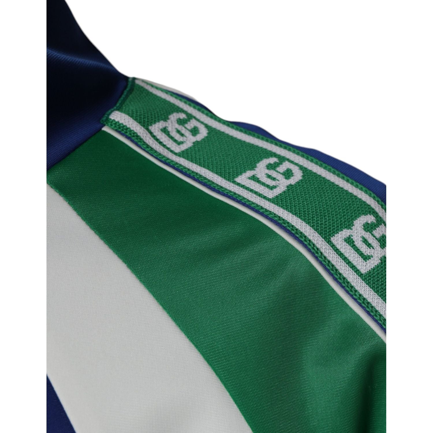 Dolce & Gabbana Multicolor Polyester Full Zip Bomber Jacket