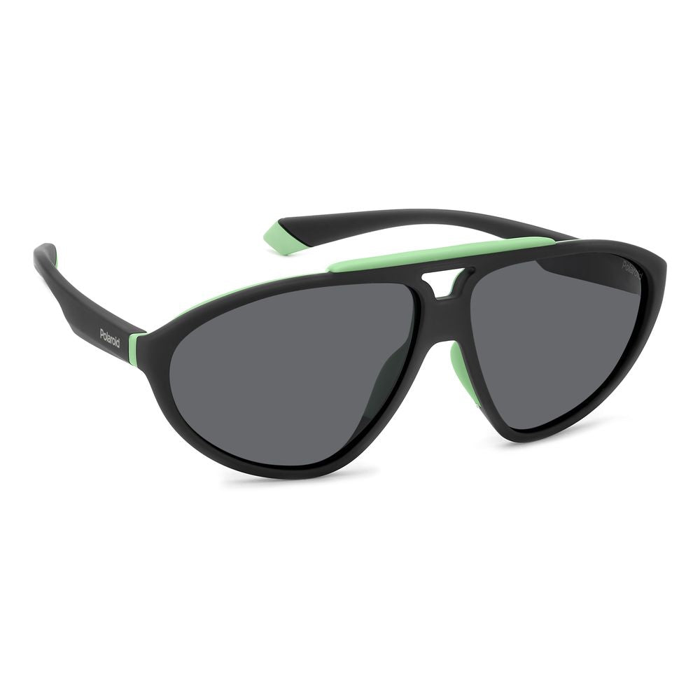 Polaroid Black Rubber Sunglasses POPLD2151S3OLG2M9AC