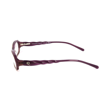 Alexander McQueen Purple Acetate Glasses (Frames)