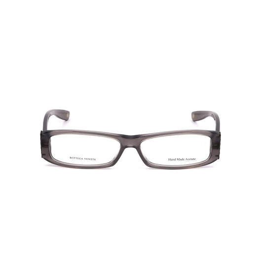 Bottega Veneta Gray Acetate Frames, BV135TYP 54/14/140 mm glasses for women, stylish eyewear in gray acetate material.