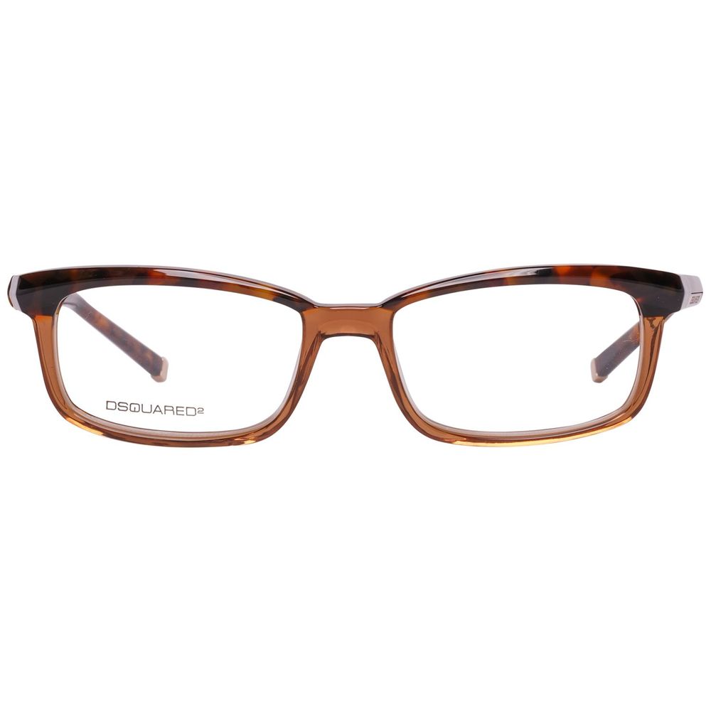 Dsquared² Brown Plastic Frames - Men's Glasses Model DQ5034-56B-53, Measurements 53/17/140 mm, Filter 3