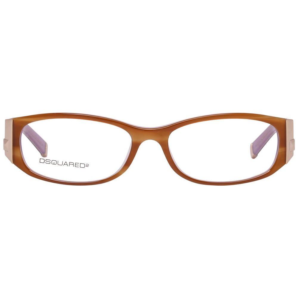 Dsquared² Brown Plastic Frames - DQ5053-053-53 Women's Glasses with 53/15/130 mm dimensions and Filter 3.