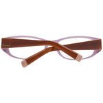 Dsquared² Brown Plastic Frames with lens 53mm, bridge 15mm, temple 130mm for women; elegant and stylish eyewear design.