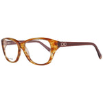 Dsquared² Brown Plastic Frames DQ5061-055-56 for women, featuring brown plastic material, size 56/15/135mm.