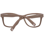 Dsquared² Brown Plastic Frames displayed with overlapping temples, model DQ5136-057-51 with dimensions 51/17/145 mm.