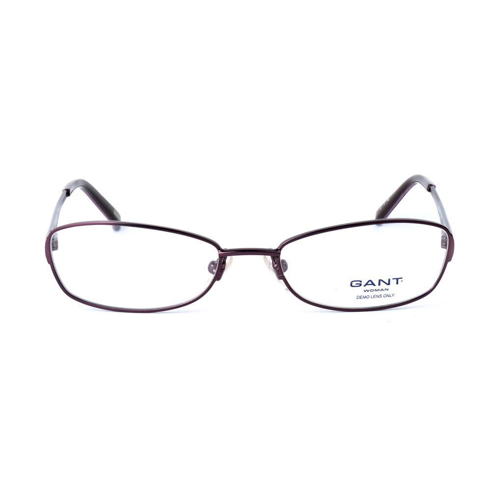 Gant Purple Plastic Frames for unisex in 51/17/135mm size, featuring lightweight plastic material and stylish purple color.