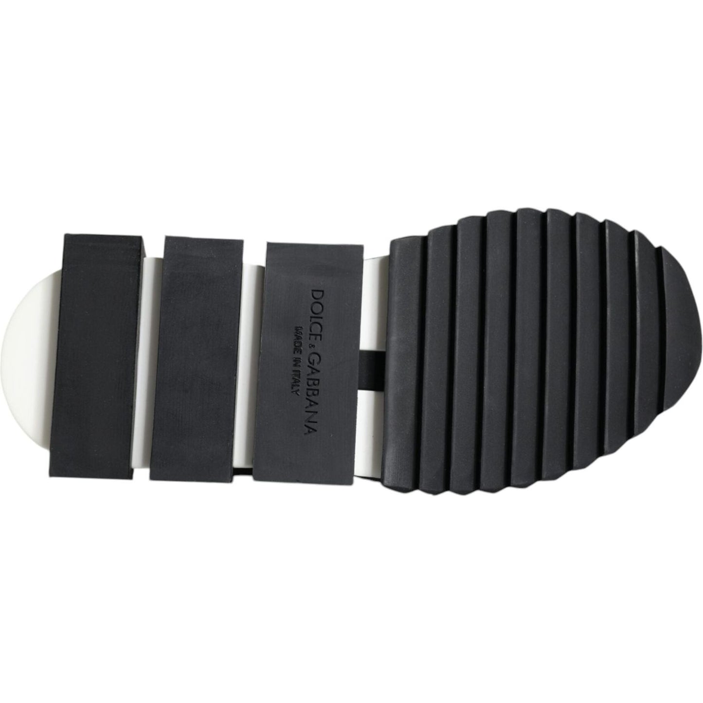 Dolce & Gabbana Black Mesh Sorrento Trekking Sneakers Shoes