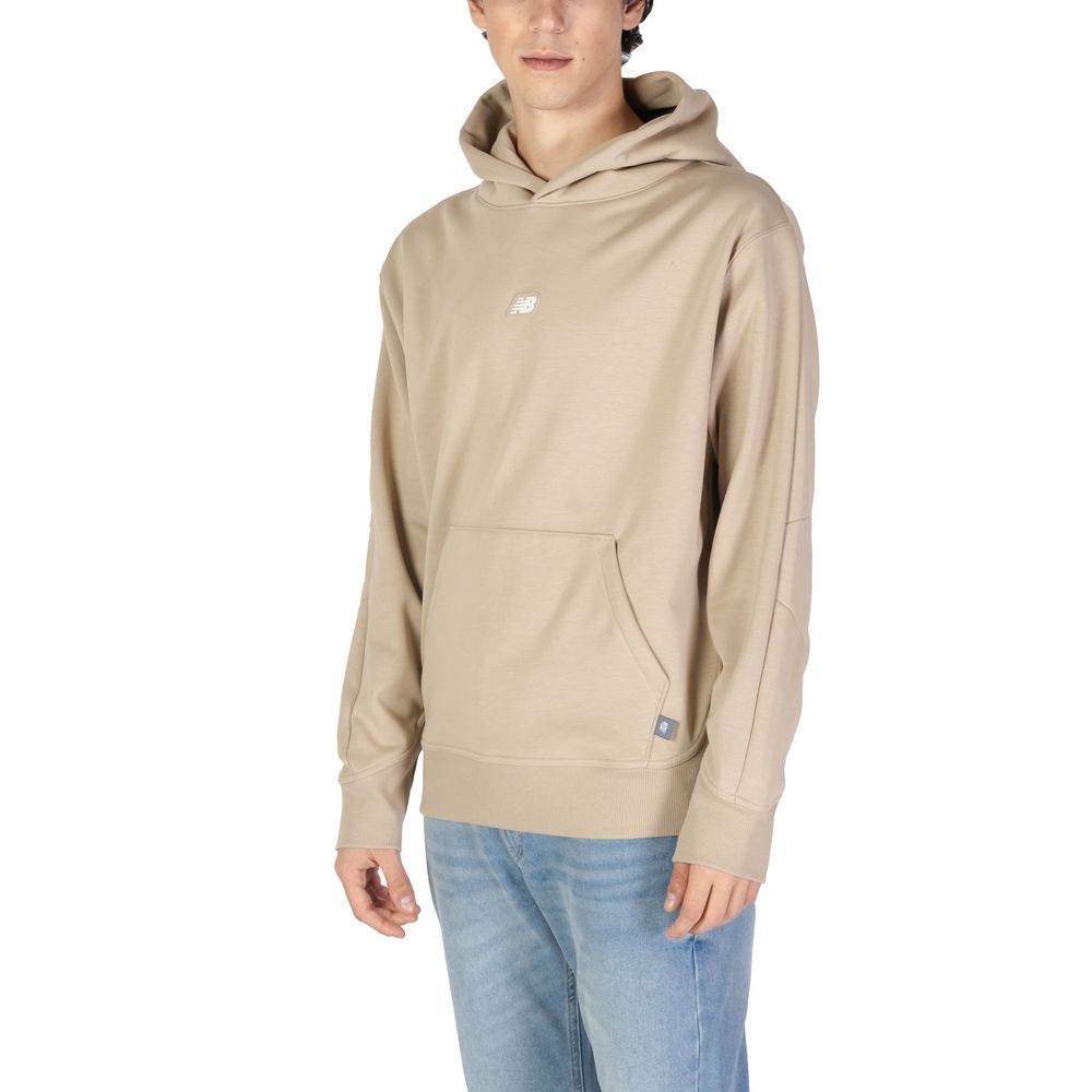 New Balance Beige Recycled Polyester Hoody