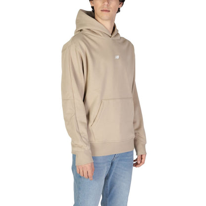 New Balance Beige Recycled Polyester Hoody